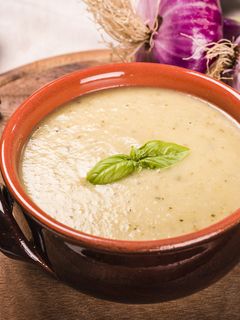 صورة لوصفة شوربة الكوسا