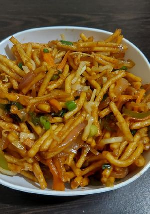 A picture of Chinese bhel.