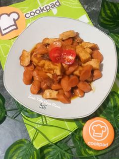 Foto resep Sosis tahu asam manis