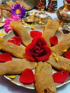 নলেন গুড়ের পাটিসাপ্টা পিঠা(patishapta pitha recipe in Bengali) রেসিপির প্রধান ছবি