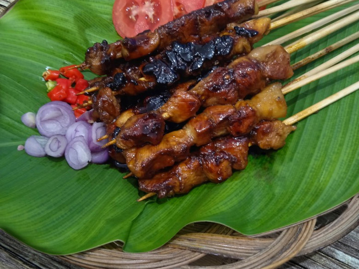 Cara Memasak Sate Ayam Bumbu Kecap Istimewa