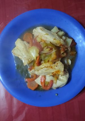 Una foto de Bifes de pollo a la cacerola