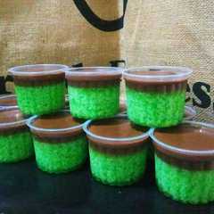 รูปของ Puding Lumut Coklat