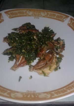Foto resep Ikan asin cabe ijo