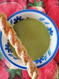 Crema de espinacas con calabacitas 🤤🥬