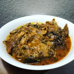 A picture of Delicious Banga Soup.
