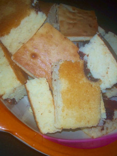 A picture of Vanilla chocolate cake.
