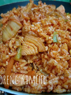 Foto resep NasGor Kimchi (Kimchi Bokkeumbap) #BikinRamadhanBerkesan #Day11