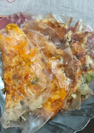 Foto resep Vietnam Pizza (Bánh tráng nướng)
