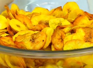 Foto de Chips de Banana-da-Terra na Air fryer