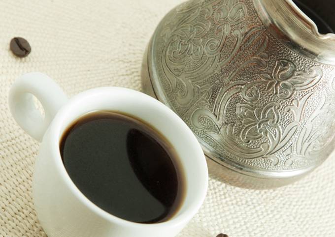 طريقة عمل القهوة العربية المرة بالصور من مدام جمال كوكباد