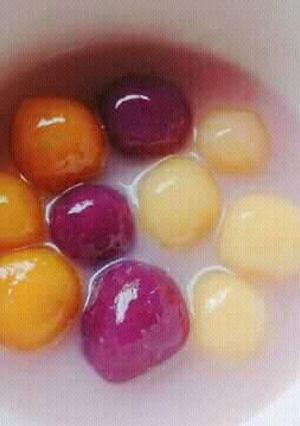 Hình của món Chè khoai lang dẻo.