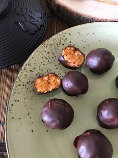 Una foto de Bombones de boniato