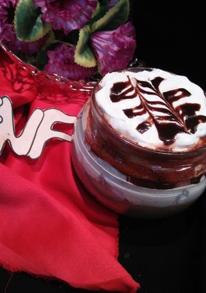 A picture of Chocolate Delight #Foodies&Freinds #CookpadApp.