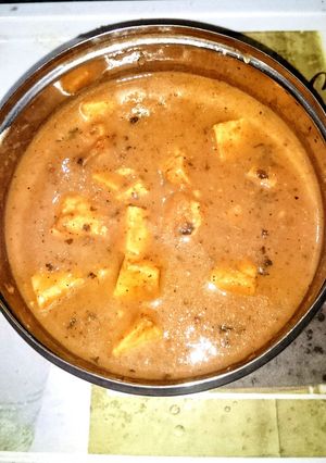 A picture of Paneer Makhmali.