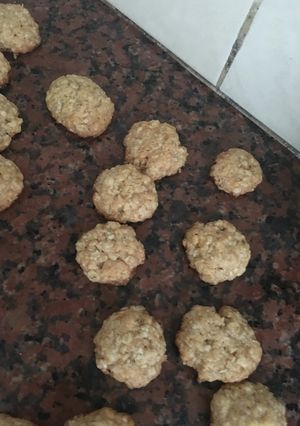 Una foto de Galletitas de avena y miel