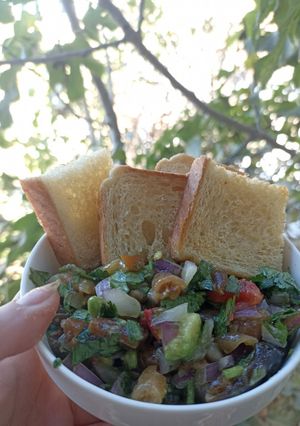 Una foto de Ceviche de cochayuyo