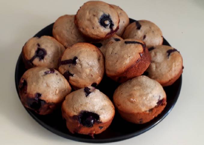 How to Make Super Quick Homemade Healthy Blueberry Muffins