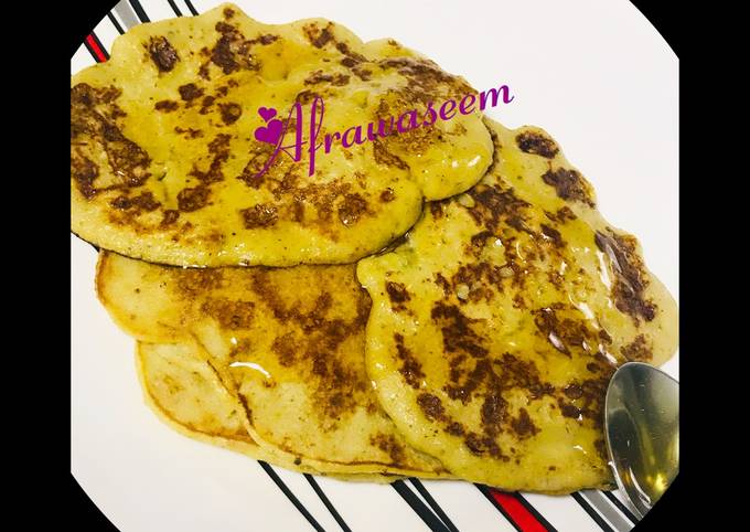 Oats pancakes with dash of cinnamon Recipe