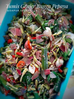 Foto resep Tumis Genjer Bunga Pepaya