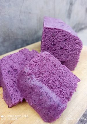 Foto resep Bolu kukus Ubi Ungu