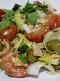 Ensalada sabrosa sin aceite ni vinagre