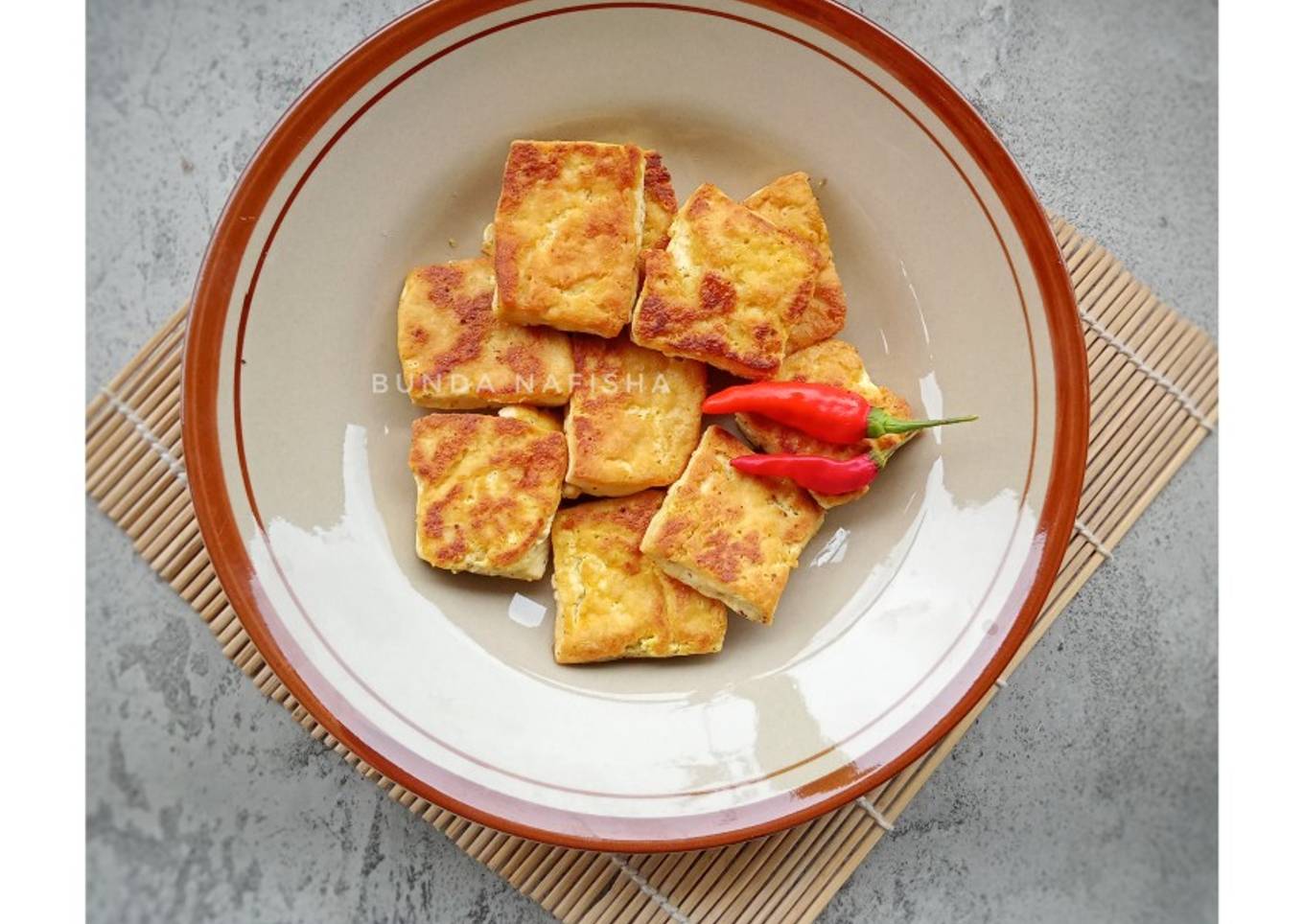 Tahu Panggang Teflon