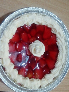 Una foto de Tarta de frutillas