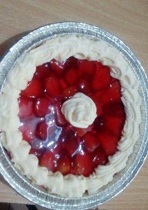 Una foto de Tarta de frutillas