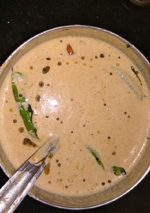 A picture of Shengdana/ peanut chutney.