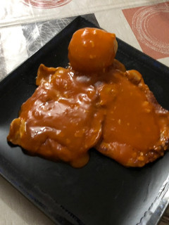 Una foto de Filete de cerdo en salsa