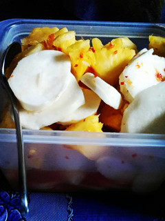 Foto resep Rujak asinan buah 🍍