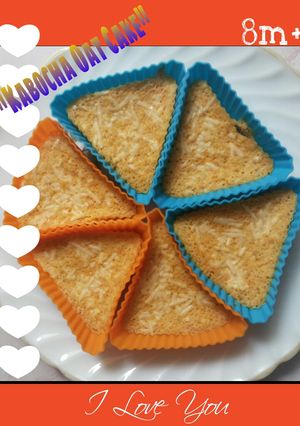 Foto resep Kabocha Oat Cake (MPASI 8m+)