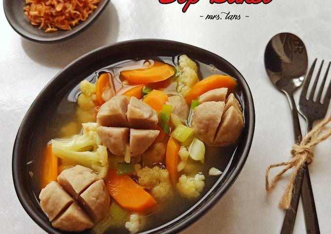 Resep Sop Bakso Anti Gagal