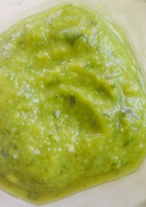 A picture of Healthy guava chutney.