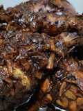 Chicken drumsticks adobo