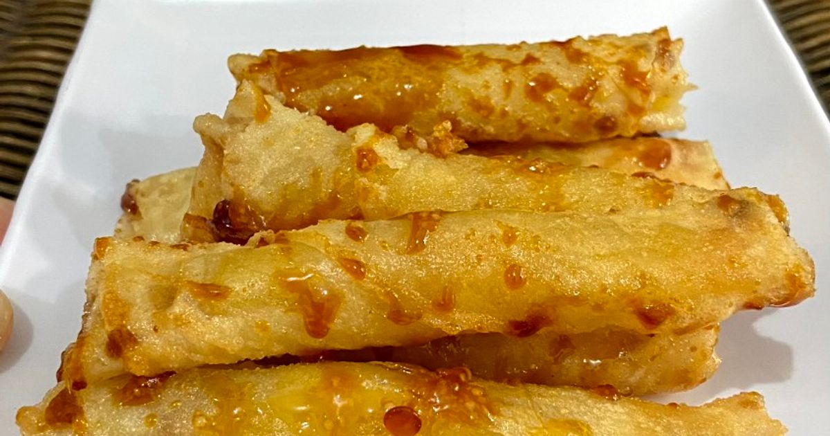 Lumpia nangka karamel