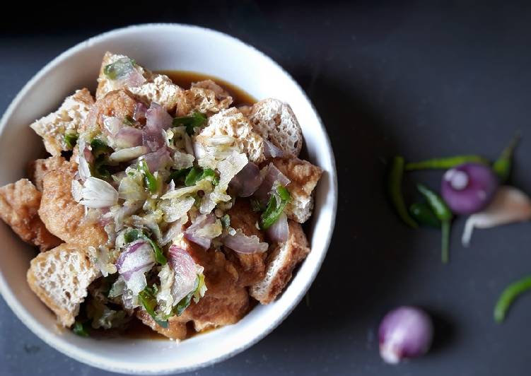 Tahu gejrot Cirebonan