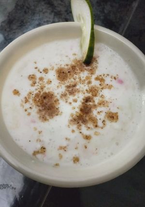 A picture of Mix raita.