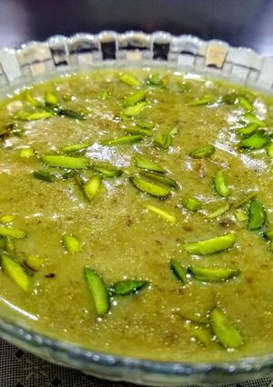A picture of Green Moong Dal KHEER.