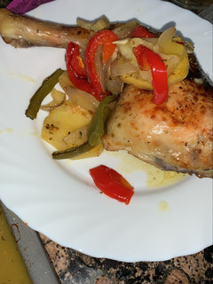 Una foto de Pollo a la Naranja