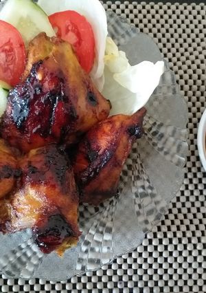 Foto resep Ayam bakar dan sambal kecap