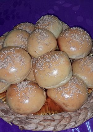 Una foto de Pan de Hamburguesa con Harina de Fuerza