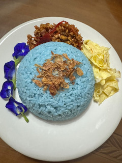 Foto resep Nasi Uduk Bunga Telang