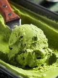 Helado té matcha