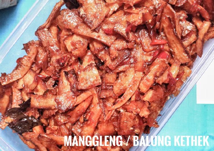 Resep Manggleng / balung kethek Anti Gagal