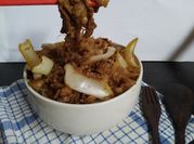 Gambar slice beef gyudon