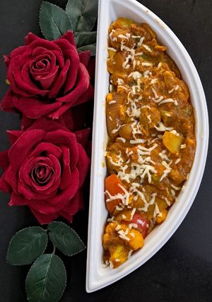 A picture of Vegetable Tangy sabji.