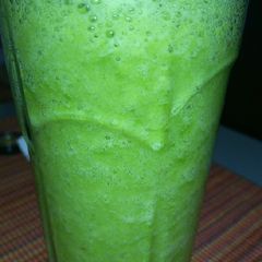 A picture of Banana and Spinach Smoothie.