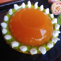 A picture of Orange Jelly Cake.